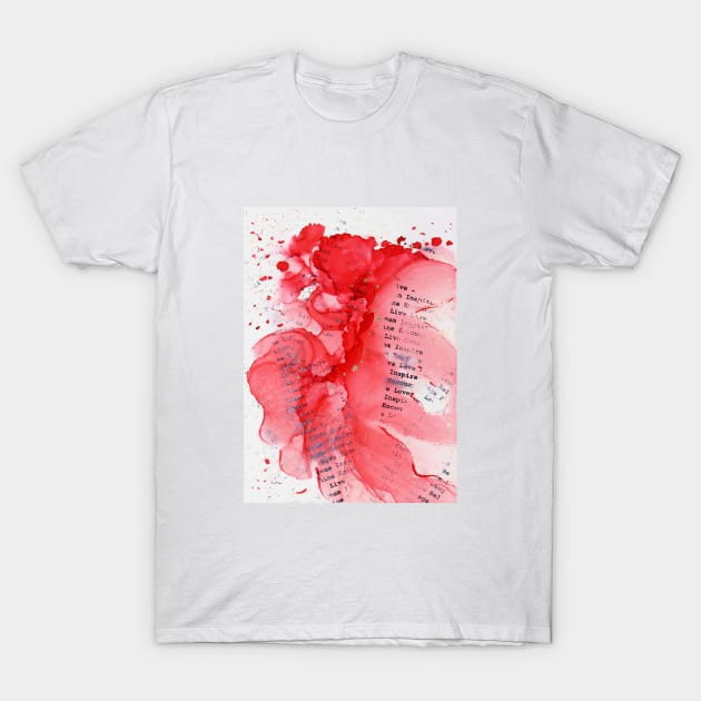 The color of love (happy art) T-Shirt by mptresart